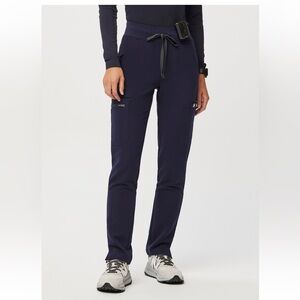 High waisted Yola Skinny Scrub Pants